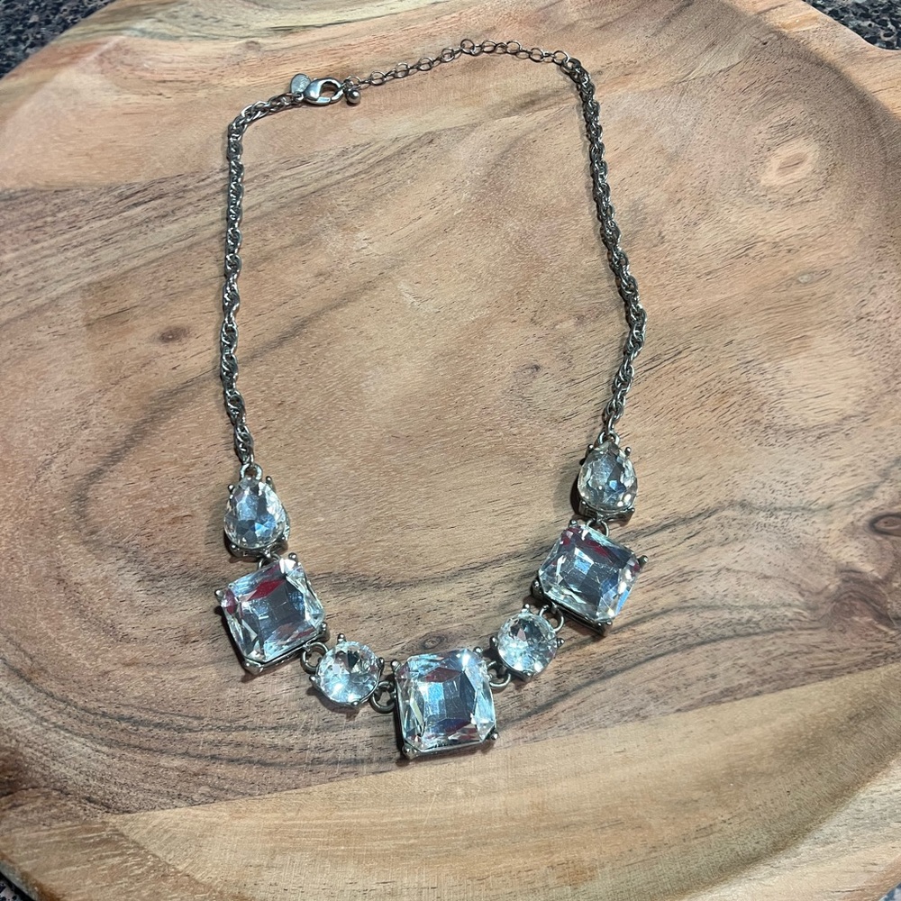 ✨Clear jewel necklace